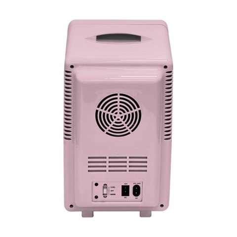 Mini lodówka z lusterkiem do makijażu LED ELLE Home ESDAFX08PUEU 8L fioletowa