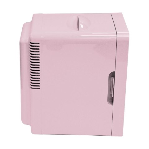 Mini lodówka z lusterkiem do makijażu LED ELLE Home ESDAFX08PUEU 8L fioletowa
