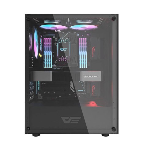 Obudowa komputerowa DARKFLASH DK100 (czarna)