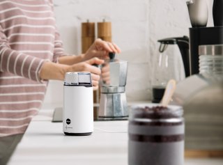 ELDOM MŁYNEK DO KAWY MK50 CAFF, MOC 200 W, NÓŻ STALOWY, PRZYCISK PULSACYJNY