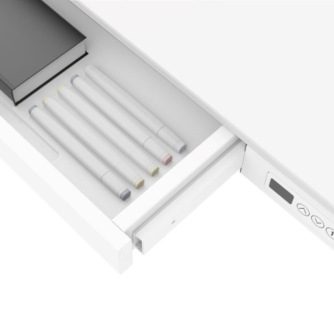 Biurko ACTIVEJET z el.reg.wys. 120x60 ET119S biały