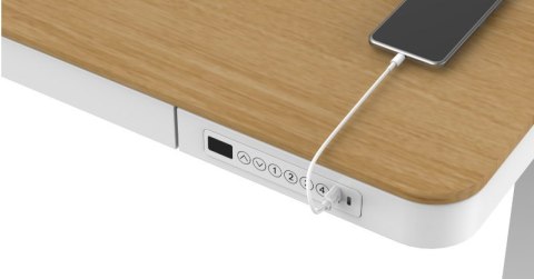 Biurko ACTIVEJET z el.reg.wys. 120x60 ET119S bi/dąd