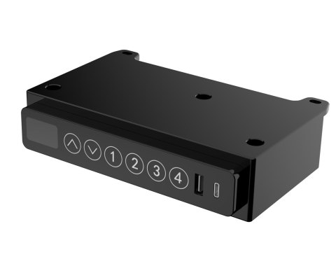Biurko ACTIVEJET z el.reg.wys. 120x60 ET119S cz/orz
