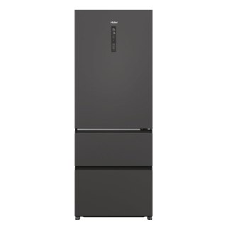 Lodówka Multi Door HAIER HTR5719ENPT Seria 5 Total No Frost 190 cm | FreshZone | LED | WiFi hOn | czarny (OUTLET)