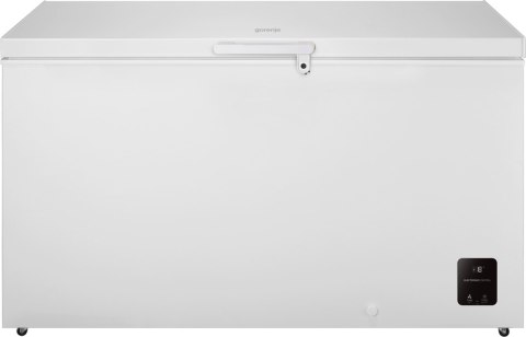 Zamrażarka skrzyniowa GORENJE FHC42EAW | klasa E | 420 l | 85 cm | FastFreeze | FreezeProtect -15°C | ConvertTotal | biały (OUTL