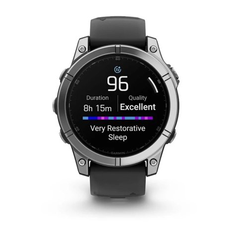 Zegarek Garmin Fenix E, 47mm AMOLED Black (OUTLET)