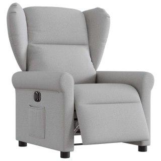 Elektryczny fotel rozkładany Cloud Grey Fabric