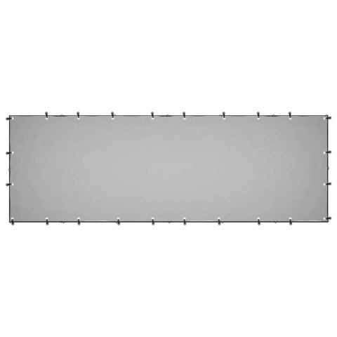 Kojec dla psa, czarny, 330x110x110 cm, stalowy