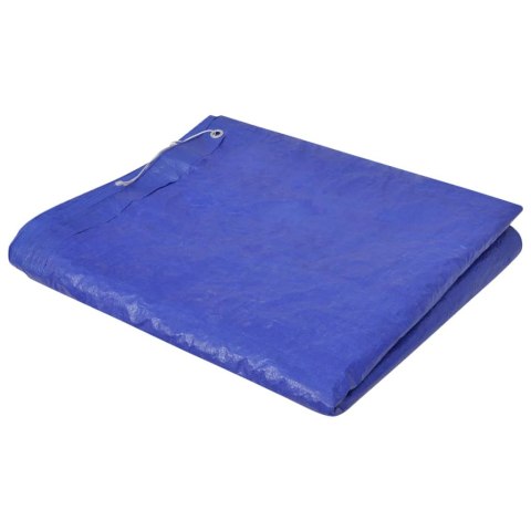 Plandeki na basen, 2 szt., PE, prostokątne, 90 g/m², 394x207 cm