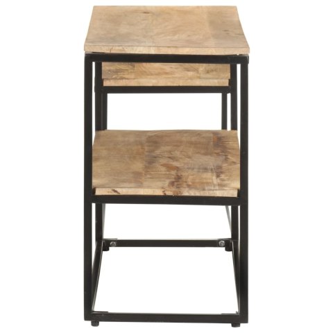 Szafka pod telewizor, 180x30x50 cm, surowe drewno mango
