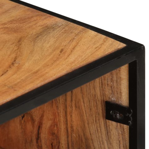 Szafka pod telewizor, 110x30x45 cm, lite drewno akacjowe