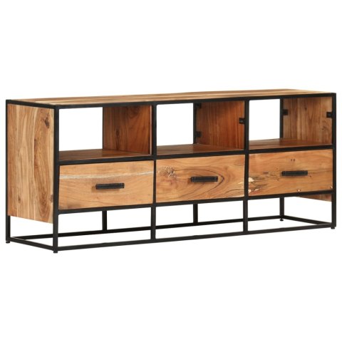 Szafka pod telewizor, 110x30x45 cm, lite drewno akacjowe