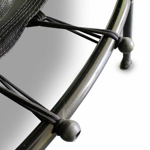 TRAMPOLINA DZIECIĘCA ZIELONA 140CM DO DOMU OGRODU Z OSŁONĄ I SIATKĄ