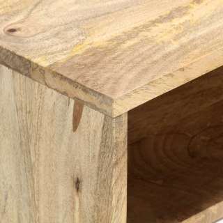 Szafka pod TV, 110 x 35 x 48 cm, lite drewno mango