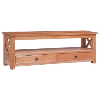 Szafka pod TV, 115x30x40 cm, lite drewno mahoniowe