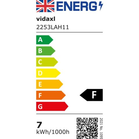 Reflektor LED ze stojakiem, 2x10 W, zimne białe światło