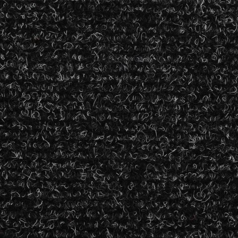 Samoprzylepne nakładki na schody, 10 szt., szare, 56x17x3 cm