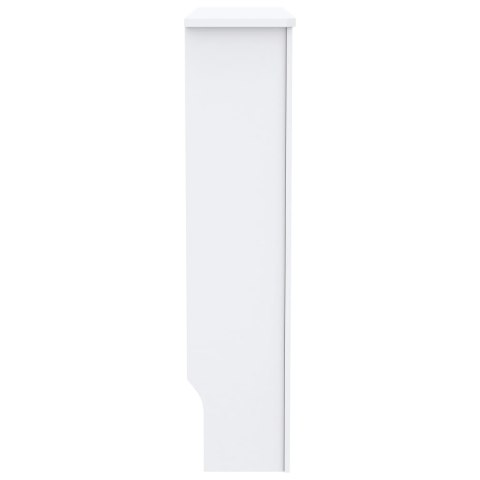 Osłona na kaloryfer, MDF, biała, 78 cm