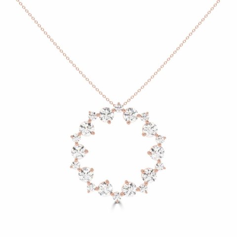 Złoty naszyjnik NRD6263 - Diament