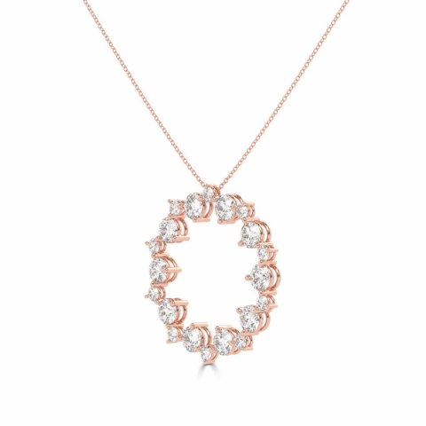 Złoty naszyjnik NRD6263 - Diament