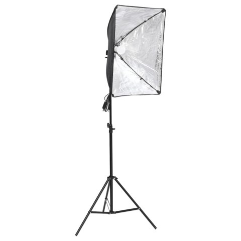 Zestaw do studia fotograficznego, tła i softboxy