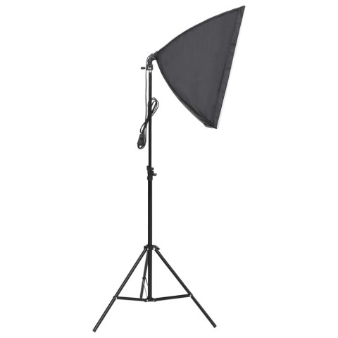 Zestaw do studia fotograficznego, tła i softboxy