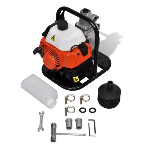 Spalinowa pompa wody, 2 suwowa 1,2 kW 0,95 L