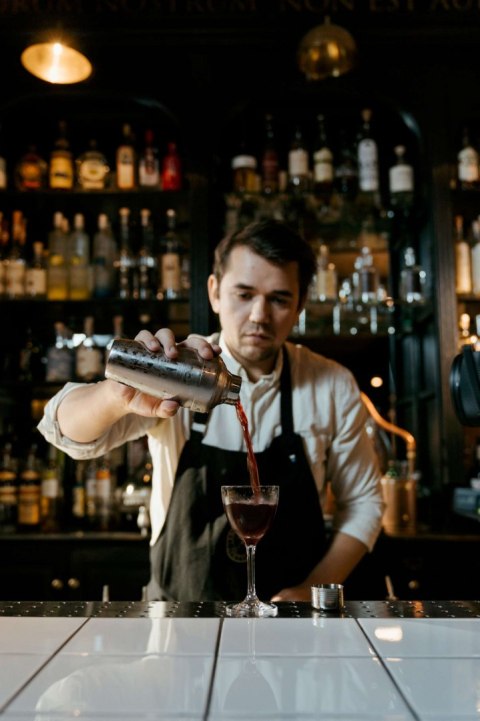 Zestaw barmański shaker do drinków BOSTON 11 elementów
