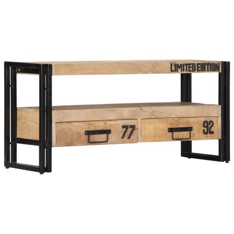 Szafka pod TV, 100x30x45 cm, lite drewno mango
