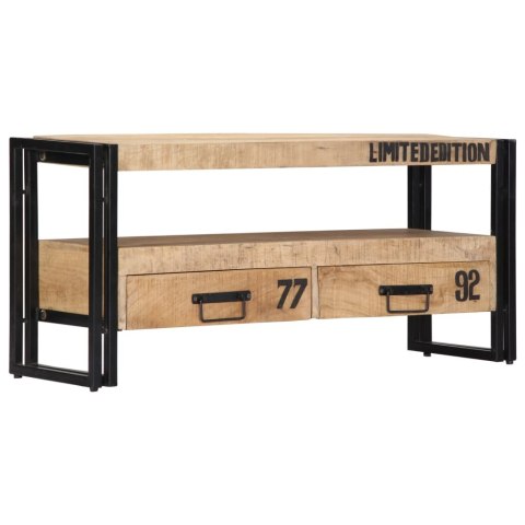 Szafka pod TV, 100x30x45 cm, lite drewno mango