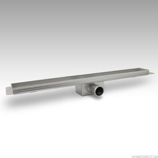 Odpływ podłogowy inox 110cm LINE z syfonem korytko do prysznica