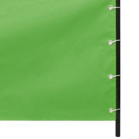 Parawan balkonowy, jasnozielony, 140x240 cm, tkanina Oxford