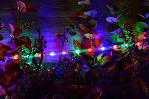 LED świetlny kabel - 480 diod, 20 m, kolorowy
