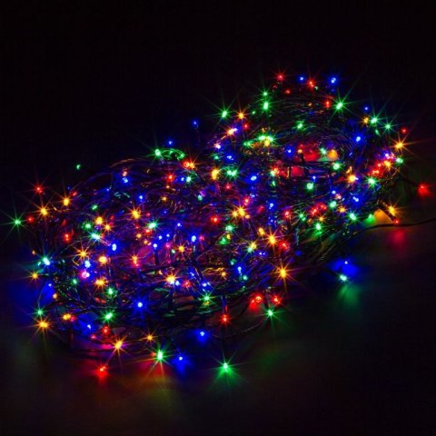 VOLTRONIC Łańcuch świąteczny 40 m, 400 LED, kolorowy