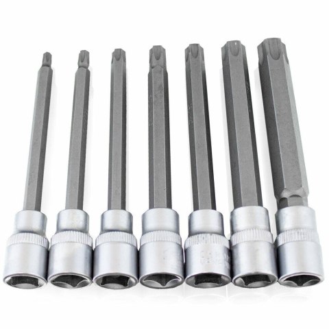 ZESTAW NASADEK SZEŚCIOKĄTNYCH BITUXX 3/8" H3-H10 M4-M10 T25-T60
