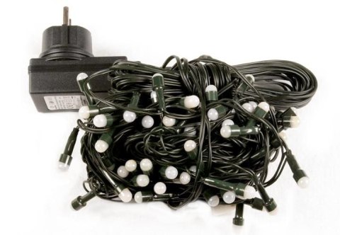 Świąteczne LED oświetlenie - 20 m, 200 MAXI LED, ciepła biel