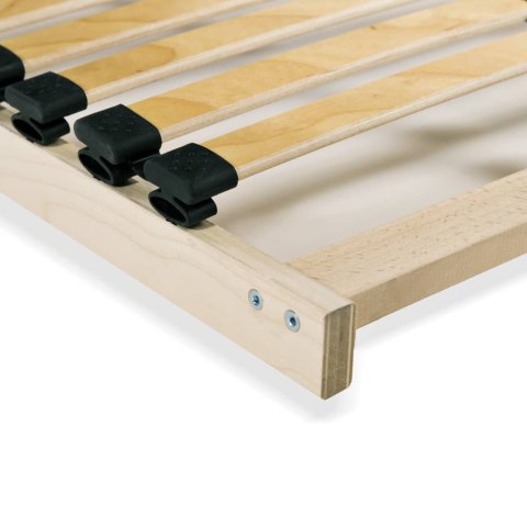 Stelaż do łóżka z 28 listwami, 7 stref, 120 x 200 cm