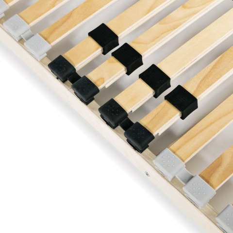 Stelaż do łóżka z 28 listwami, 7 stref, 120 x 200 cm