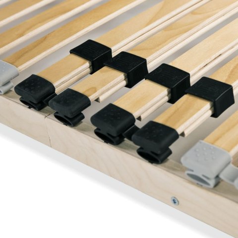 Stelaż do łóżka z 28 listwami, 7 stref, 120 x 200 cm