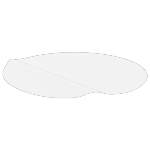 Mata ochronna na stół, przezroczysta, Ø 110 cm, 2 mm, PVC