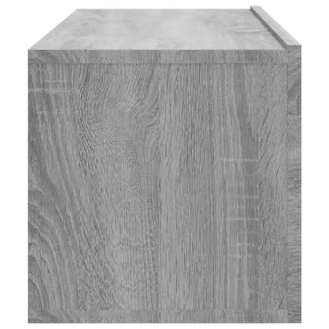 Szafki ścienne pod TV, 4 szt., dąb sonoma, 100x30x30 cm