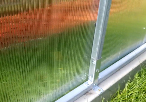 Szklarnia Maja 48m2 (3x16 m) poliwęglan 4 mm