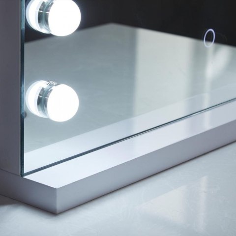 Aquamarin Lustro łazienkowe LED Hollywood 58 x 43 cm