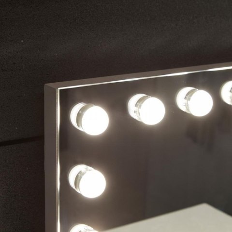 Aquamarin Lustro łazienkowe LED Hollywood 58 x 43 cm