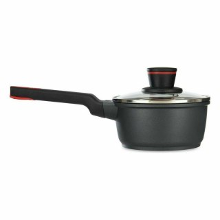 Garnek z Pokrywką Kinvara Czarny Metal Aluminium Bakelit Aluminium odlewane Ø 16 cm 17,1 x 14 x 35,2 cm (6 Sztuk)