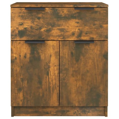 Szafka, przydymiony dąb, 60x30x70 cm, materiał drewnopochodny