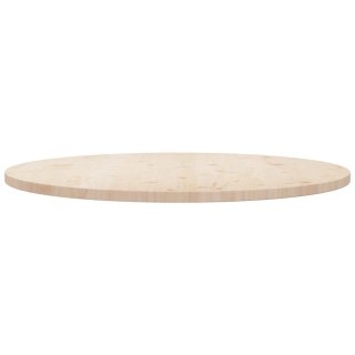 Blat stołu, Ø90x2,5 cm, lite drewno sosnowe