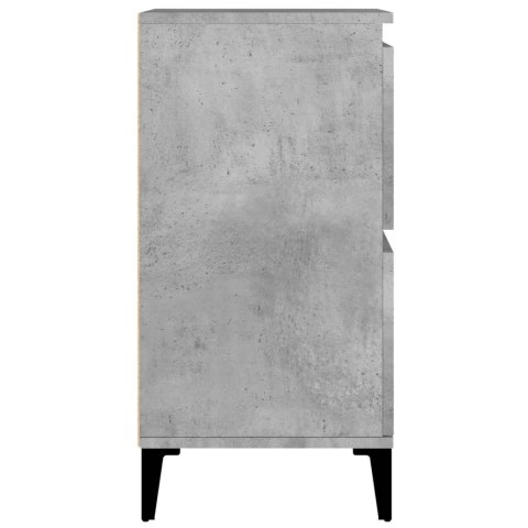 Komoda, szarość betonu, 60x35x70 cm, materiał drewnopochodny
