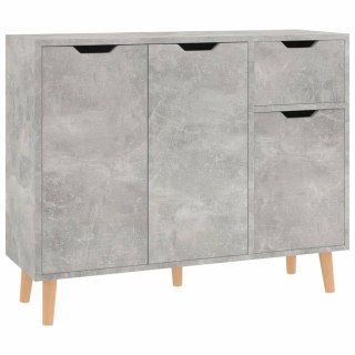 Szafka, szarość betonu, 90x30x72 cm, płyta wiórowa