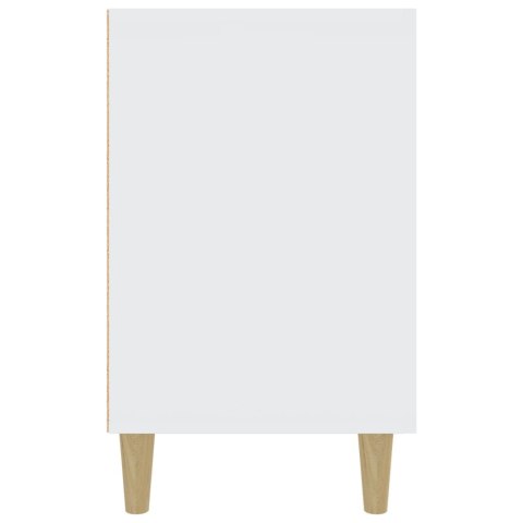 Komoda, biała, 100x36x60 cm, materiał drewnopochodny